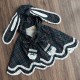 Miss Point Plaid Petal Rabbit Cape(Reservation/2 Colours/Full Payment Without Shipping)